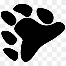 Bear Paw Vector - Bear Pride Flag Paw, HD Png Download - white paw png