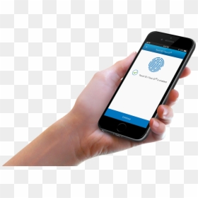 Transparent Touch Id Png - Time App, Png Download - finger touch png
