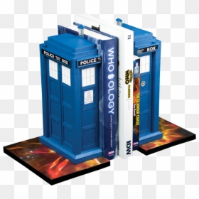 Tardis Bookend Set D - Doctor Who Tardis Bookends, HD Png Download - doctor who tardis png