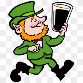 Vector Illustration Of St Patrick"s Day Irish Leprechaun, HD Png Download - leprechaun beard png