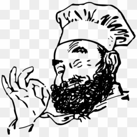 Chef With Beard Clip Art At Vector Clip Art - Chef Beard Png, Transparent Png - leprechaun beard png