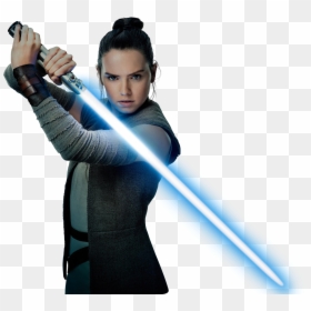 Rey Pngpng - Daisy Ridley Star Wars Episode 9, Transparent Png - luke lightsaber png