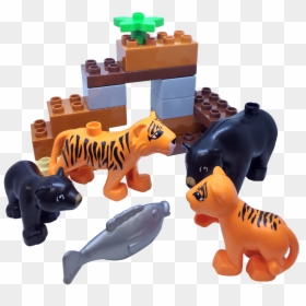 Lego Education Wild Animals Forest Animals Set - Animal Figure, HD Png Download - forest animals png