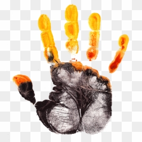 Red Hand Print, HD Png Download - bloody hand print png