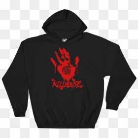 Bloody Hand Png -hand Of Blood Hoodie - Foresight Prevents Blindness Iran, Transparent Png - bloody hand print png