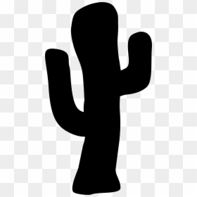 Cactus Clipart Silhouette - Cactus Silhouette Transparent, HD Png Download - mexican cactus png
