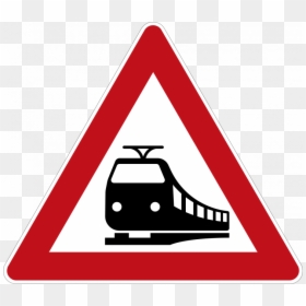 Train Crossing - Transparent Background Train Clipart, HD Png Download - railroad crossing png