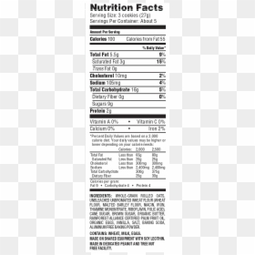 Nutrition Facts, HD Png Download - brown sugar png