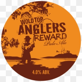 Wold Top Anglers Reward, HD Png Download - beer silhouette png