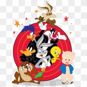 Looney Tunes References In The Simpsons, HD Png Download - looney tunes logo png