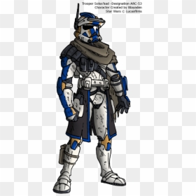 Fan Made Clone Trooper, HD Png Download - star wars clone trooper png