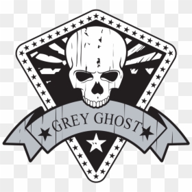 Grey Ghost Gear Logo, HD Png Download - ghost logo png