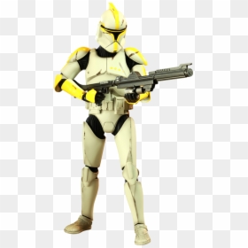 Clone Commander Phase 1, HD Png Download - star wars clone trooper png
