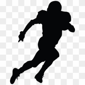 American Football Football Player Clip Art - Football Player Silhouette Free, HD Png Download - soccer player silhouette png