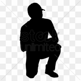 Man Clipart Silhouette Man - Silhouette, HD Png Download - construction silhouette png