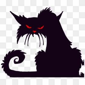 Cat Clipart Graphics Free - Cat Silhouette Halloween, HD Png Download - black cat silhouette png