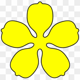 Floral Shape - Cinquefoil Clipart, HD Png Download - flower shape png