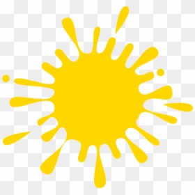 Sun In Philippine Flag Png , Png Download - Yellow Paint Splatter Clipart, Transparent Png - philippine sun png