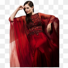 Thumb Image - Elie Saab Eva Green Red Dress, HD Png Download - eva green png