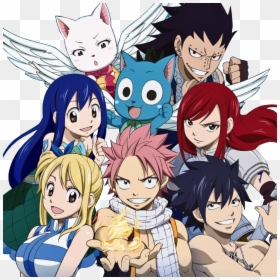 Transparent Fairy Tail Happy Png - Fairy Tail Characters Render, Png Download - fairy tail happy png