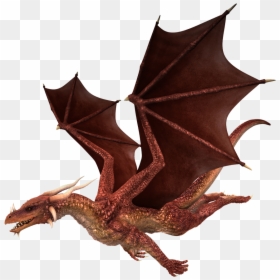Dragon,leaf,fictional Character,mythical - Dragon Flying With White Background, HD Png Download - mythical creatures png