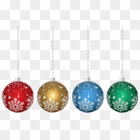 Hanging Ornament Png - Transparent Background Christmas Ornament Png, Png Download - hanging christmas ornament png