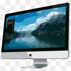 Apple Pc All In One, HD Png Download - cartoon tv png