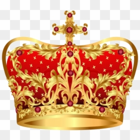 Golden Royal Crown Png, Transparent Png - gold crown png