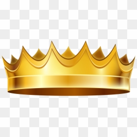 Gold Crown Png Vector, Transparent Png - gold crown png