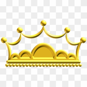 Gold Crown Png, Transparent Png - gold crown png