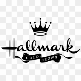Hallmark Gold Crown Logo Vector, HD Png Download - gold crown png