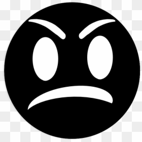 Angry Black Face Emoji, HD Png Download - angry emoji png