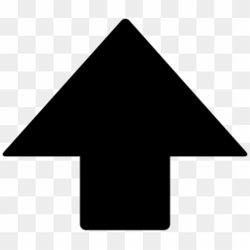 Arrow Pointing Up, HD Png Download - black arrow png