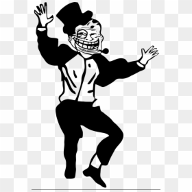 Troll Dad Dance, HD Png Download - rage face png