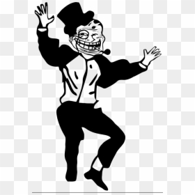 Troll Dad Dance, HD Png Download - rage face png