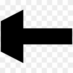 Black-and-white, HD Png Download - black arrow png