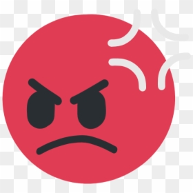 Angry Face Emoji Discord, HD Png Download - angry emoji png