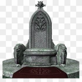 Gothic Throne Transparent Background, HD Png Download - throne png