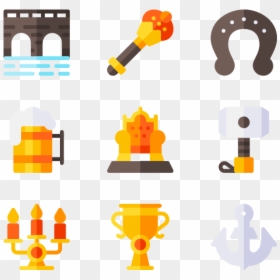 Medieval Weapons Vector Png, Transparent Png - throne png
