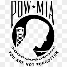 Pow Mia Flag Clipart, HD Png Download - pow png