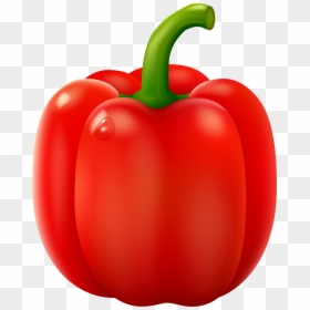 Red Pepper Clipart Png, Transparent Png - vegetables png