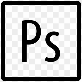 Photoshop White Logo Png, Transparent Png - scratch png