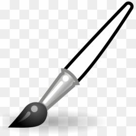 Ms Paint Brush Tool, HD Png Download - paintbrush png
