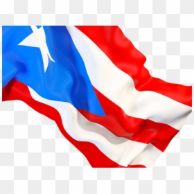 Puerto Rico Flag Waving Png, Transparent Png - puerto rico flag png