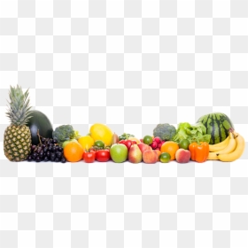 Fruits And Vegetables Border, HD Png Download - vegetables png