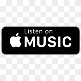 Listen On Apple Music Png, Transparent Png - apple music png