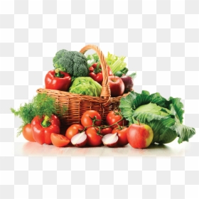 Food Basket, HD Png Download - vegetables png