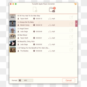 Screenshot, HD Png Download - apple music png
