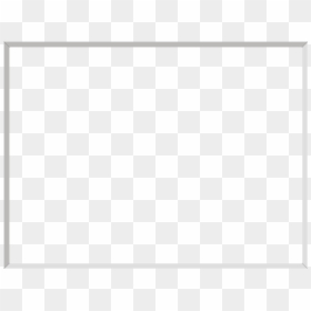 Transparent White Frame Png, Png Download - white rectangle png