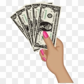 Emoji Hand With Money, HD Png Download - money emoji png